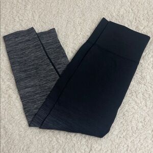 NWOT CODEFIT NEW Ombre Black Yoga Compression Tight Dry-Fit Leggings  Size S/M.